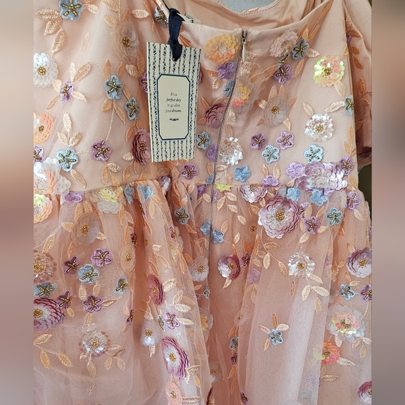 Floral Pink Dress - Picture 6 of 9